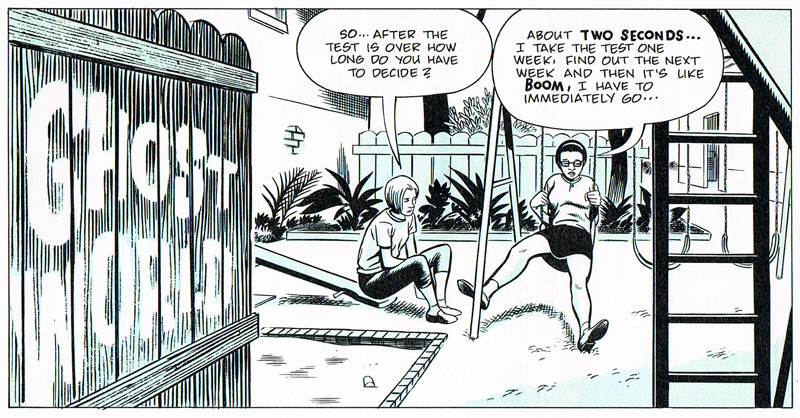 ©Daniel Clowes, Ghost World, Fantagraphics Books